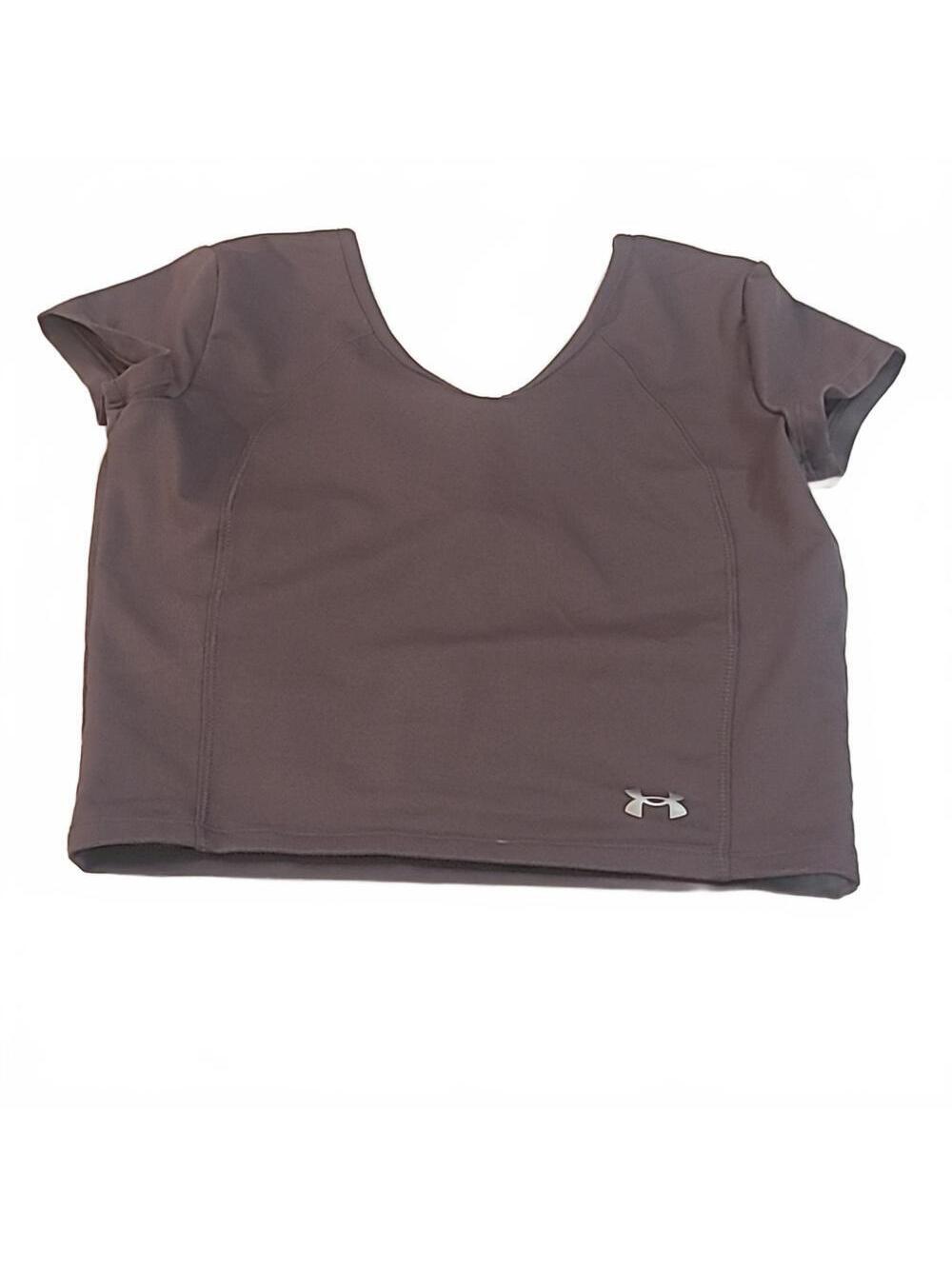 #724 NWOT Under Armour Crop Short Sleeve.